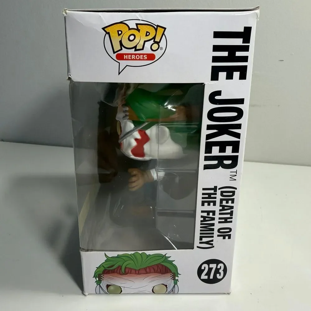 FUNKO POP DC SUPER HEROES THE JOKER ( DEATH OF THE FAMILY ) # 273 HOT TOPIC
